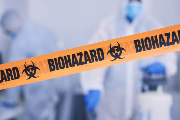 Professional Blood Cleanup technician working in Fulton, MD